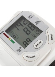 Wrist digital automatic sphygmomanometer, blood pressure monitor, heart rate, tonometer, sphygmomanometer