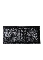 Genuine Crocodile Genuine Leather Wallet Men Black/Brown Business Card Holder Wallet for Men Long Wallet Quality Money Card Bag