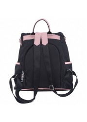 Fashion Oxford Women Backpack Waterproof Backpack For Teenage Girls Pink School Backpack Women Travel Bag