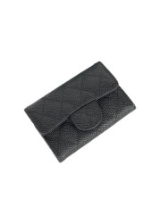 Wallets for Women Purse Small Size ID Card Holder Wallet Id Badge Holder Wallets for Women Luxury Genuine Leather Wallet