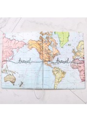 جواز السفر المحمولة تذكرة السفر حزمة جواز سفر مريحة حقيبة جواز سفر حافظة خريطة السفر حامل واقية كليب خريطة السفر