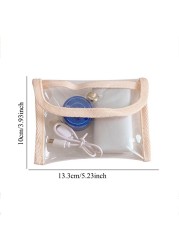 Bag Purse Card Pouch Organizer Case Purse Transparent Card Holder Credit Card Holder Makeup Storage Transparent Cosmetic Bag