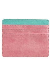 PU thin card holder multi-purpose female student card holder bank card holder credit card holder portable holder