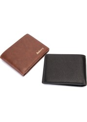 BABORRY Men's Business Aluminum Cash ID Card Holder RFID Blocking Slim Metal Wallet Coin Purse Card Credit Wallet