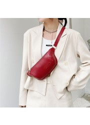 Women Waist Bag Fanny Pack PU Leather Lady Chest Bags Multifunctional Mobile Coin Purse Fashion Travel Bag