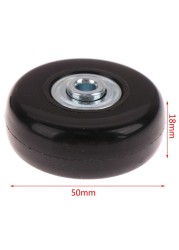 Suitcase Luggage Replacement Wheels Suitcase Repair OD 50mm Deluxe Screw Hubs