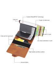 High Quality Rfid Wallet Men Money Clutch Bag Black Male Carbon Card Wallet Small Clutch Leather Wallet Thin Wallet carteras 2022