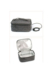 USB Heating Lunch Box Insulation Bag Outdoor Picnic Desk Electric Heated Food Storage Portable Lunch Bag Camping Bag