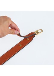 Cowhide Bag Straps Women Handbag Handle Belt Shoulder Bag Wide Strap Genuine Leather Bag Strap Part Strap for Bags 53cm