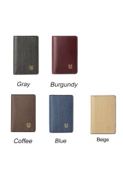 Smart GPS Wallet Record Thin Small Wallets Men Women Genuine Leather Mini Wallet Credit Card Holder With Gift Box Free Engraving