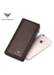 WilliamPOLO - New Design Business Phone With Zipper And Credit Clip