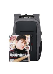 Waterproof Business 15.6 16 17 inch Laptop Backpack Women USB Notebook School Travel Bags Men Anti-theft School Backpack mochila