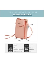 صغيرة Crossbody خلية صغيرة الهاتف المحمول فتاة بو الجلود حقيبة يد حقيبة كتف الحقيبة محفظة محفظة المرأة سستة رفرف حقيبة الهاتف