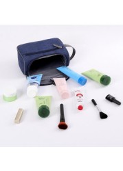 Toiletry Bag Men Women Large Travel Bag Zipper Cosmetic Bag Makeup Organizer Storage Bag Wash Kit Bathroom Box