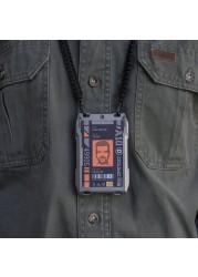 Cizicoco-محفظة رجالية من الألومنيوم RFID ، محفظة صغيرة ، حامل بطاقات سحري ، محفظة صغيرة