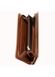 Stylish Wallet Men Long Wallet Coin Purse Men's Passport Bag Credit Card Holder Multifunction Creative Mobile Wallets