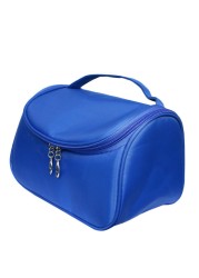 Women Solid Cosmetic Portable Large Capacity Nylon Wash Storage Bag For Ladies High Quality Simple Designer Make Up Handbags
