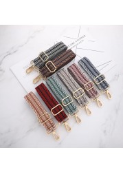 Creative Women Messenger Bag Long Chain Bag Strap DIY Colorful Handles Shoulder Strap Charms Replacement Accessories