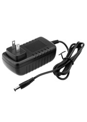 24V 1A Power Supply Adapter Charger 48W US/EU Plug AC 100-240V for UV LED Light Nail Dryer Nail Drill Bits Lamp