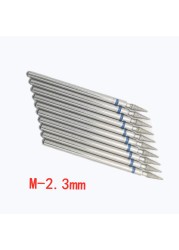 10pcsSet Diamond Nail Drill Bit Artery Electric Cutters For Pedicure Manicure Files Cuticle Burr Nail Tools Accessories