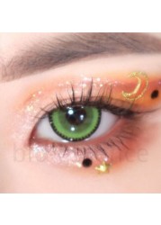 Bio-essence 1 Pair Colored Contact Lenses For Eyes Blue Lens Pink Eye Lenses Fashion Lenses Makeup Beauty Eyes Delicious Contact