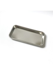 1pc Stainless Steel Cosmetic Storage Tray Nail Art Equipment Plate Doctor Surgical Dental False Nail Tray Dish Tools