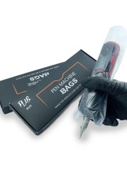 EZ Disposable Cartridge Pen Machine Grip Sleeve Covers Large Size For Wireless Large Size Pen Bags Bag Transparent Cover 200pcs/bag