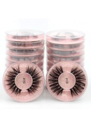 3D False Eyelashes Natural Soft Mink Hair, 4/50/100pcs Set, Wholesale