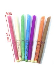 10pcs/set Ear Candles Health Care Ear Treatment Ear Wax Removal Ear Cleaner Ear Coning Therapy Indiana Therapy Fragrance Wax