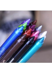 1pc Selling Charming Women Long※ Waterproof Eyeliner Pencil Pigment Silver Color Eyeliner Beauty Makeup Beauty Tools