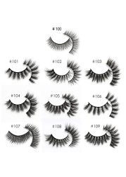 Lanjinglin - Artificial mink eyelashes in bulk, natural eyelashes, wholesale