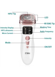 New High Intensity Focused Ultrasound Ultrasound Machine RF Fadiofrecuencia EMS Microcurrent Lift Firm Skin Tightening Wrinkle Skin Care Product