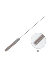 Disposable Tattoo Needles 1R 3RL 3RS 5RL 5RS 3F 5F 7F Agujas Microblading Permanent Makeup Machine Needle 0.35x50mm Maquiagem 3D