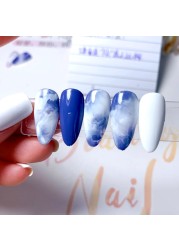 15ml Clear Blossom Gel Nail Polish Gradient Blossoming Smock Effect Watercolor Nail Gel Soak Off UV Functional Nail Gel