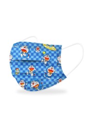 New adult 50pcs cartoon Doraemon cartoon pattern printing thick 3-layer protective comfortable breathable disposable mask