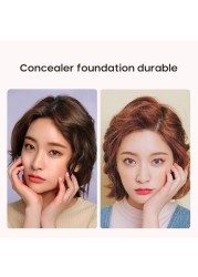 Brighten BB Cream Mushroom Head Air Cushion Concealer With Puff Moisturizing Liquid Foundation Cc Cream Face Makeup For All Skin