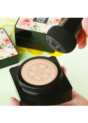 BB Cream Mushroom Air Cushion With Puff Beauty Cream Liquid Foundation Moisturizing Concealer Brightening Skin Invisible Pores