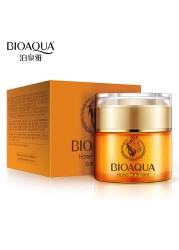 BIOAQUA - skin care cream, horse oil, whitening, deep moisturizing, face cream, anti-wrinkle, anti-aging, face care, 50g