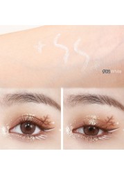 Colorful Eyeliner Women Makeup Tool Glue Pen Cosmetics Beauty Coffee Brown Silk Pen Smoky Waterproof Sweat-proof Do Not Fade