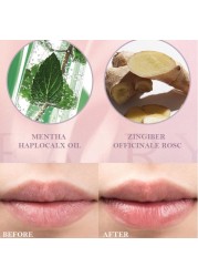 Derol Ginger Mint Matte Lip Glaze Plump and Moisturizing Lip Colored Lipgloss Liquid Lasting Underwater Light Transparent Lip Gloss