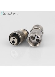 Dental Turbine Handpiece Adapter 4 Holes 2 Holes Changer Connector Dental High Speed ​​Handpiece Spare Parts Tool For Air Motor