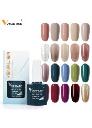 Venalisa Fashion Bling 7.5ml Soak Off UV LED Gel Nail Gel Polish Cosmetics Nail Art Manicure Nails Gel Polish VIP3 Nail Varnish