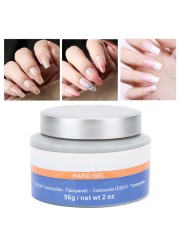 56g UV Extension Gel Glue Professional Multifunctional DIY Nail Art Quick Drying Anti-yellowing Manicure Extension Glue 2.0oz