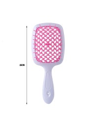 Hair Comb Detangling Reduce Hair Loss Comb Net Scalp Wet Dry Detangling Hair Salon Massage Scalp Brush Comb