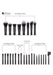 DUcare Makeup Brushes Set 8- 27pcs Powder Foundation Eyeshadow Synthetic Goat Hair Cosmetics Make Up Brush pinceaux de maquillage