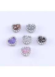 love bead nail art jewelry super flash full rhinestone zircon alloy 3d all-match nail