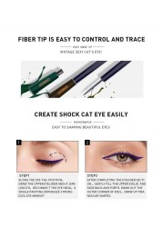 12 Colors Matte Liquid Eyeliner Pencil Waterproof Long Lasting Quick Dry Soft Sexy Charming Makeup Pen Tool TSLM2