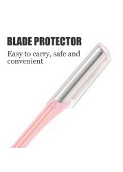 1pc Multicolor Eyebrow Trimmer Hair Remover Razors Face Shaver Sharp Portable Woman Safety Makeup Cosmetics Tool