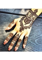 1pc Indian Henna Tattoo Paste Tattoo Painting Cream Temporary Waterproof Tattoo Red White Brown Deficiency Body Painting Ink TSLM1
