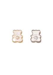 Smart Shell Manicure Bear Jewelry Japanese Zircon Heart Beating Nail